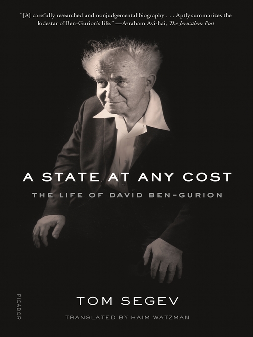 Title details for A State at Any Cost by Tom Segev - Available